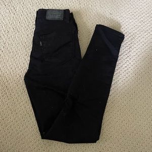 Levi’s 721 high rise skinny jean black